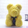 Rose Bear Heart Artificial Flower Rose Teddy Bear