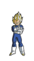 Dragon Ball Super Saiyan Vegeta #25 FiGPiN Enamel Pin