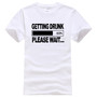 Hilarious "Getting Drunk Please Wait" Meter T-Shirt