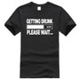 Hilarious "Getting Drunk Please Wait" Meter T-Shirt