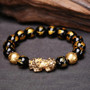 Feng Shui Black Obsidian Wealth Bracelet