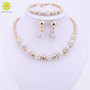 High-Quality Gold Color Jewelry Set!
