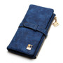 Women Leather Zipper Wallet