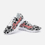 Personalized Cow Print Athletic Sneakers