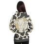 Tinted Cow Print Hoodie