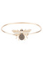 Honey Bee 22ct Rose Gold Bangle Bracelet