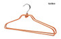 Xyijia Hanger 10 Pcs/Lot Space Saving PVC Coated Metal Clothes Hanger, Non Slip Thick Colorful Metal Coats Hanger