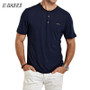 E-BAIHUI Brand Men Cotton and linen tops tees Clothing Male T-shirt Skate T-Shirts Fitness Swag  Moleton men t shirt  Y051