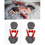 Newborn Baby Girl Boy Lovely Knit Hat + Bow Tie + Overall Photography Prop Suit