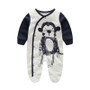 Newborn Baby clothes Winter Long sleeves with feet Baby boy girl clothes Babies overalls Ropa de bebe Infant Product Baby romper