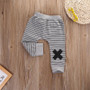 Newborn Baby boy Girls 2017 New arrival casual Striped Bottoms Monster Harem Pants Leggings Trousers