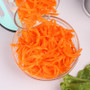 Round Mandoline Slicer Vegetable Cutter Manual Potato Julienne Carrot Slicer Cheese Grater Stainless Steel Blades Kitchen Tool