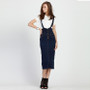 Rompers Womens Jumpsuit 2017 New Fashionable Denim Playsuits Skinny Sexy Overalls Women With Strap Elegant Jumpsuit