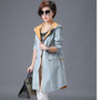 JQNZHNL Female Windbreaker 2017 Spring New fashion Hooded Loose Women Coat Slim Elegant Plus size Long Sleeves Women Coat AA366