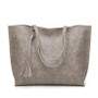 JOOZ Luxury Soft Leather Women Shoulder Bag Fashion Brand Tassel Women's Leather Handbags High Quality Designer big Women Bag