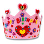 New 3D EVA Handmade Crown Craft Gifts Kits Birthday Crown DIY Hat Craft Toy