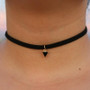 Choker Necklaces Women Black Velvet Suede Leather Chain Short Collares Fashion Jewelry Gothic 90's Bijoux Steampunk ras de cou