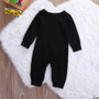 Baby Rompers Newborn Long Sleeve Similar Romper Boy Girl Baby Jumpsuit One Neck Autumn/Winter Children Clothes