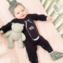 Baby Rompers Newborn Long Sleeve Similar Romper Boy Girl Baby Jumpsuit One Neck Autumn/Winter Children Clothes