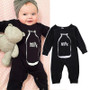 Baby Rompers Newborn Long Sleeve Similar Romper Boy Girl Baby Jumpsuit One Neck Autumn/Winter Children Clothes