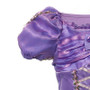 MUABABY Girls Princess Rapunzel Dress Costume Children Deluxe Tangled Dress up Clothing Kids Girl Part Dress Halloween Birthday