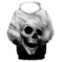 Mr.1991INC Skulls Sweatshirts Men/women Thin Fashion 3d Hoodies Print Skulls Hooded Hoodies With Hat Unisex Pullovers