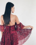 2018 Summer Fashion Women Black Red Lace Dresses Sexy Off shoulder Slash neck Dress Casual Tube Top Tunic Party Vestidos