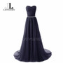 LOVONEY Vestido De Festa Chiffon Plus Size Long Evening Dress 2017 Elegant Sweetheart Formal Dresses Evening Party Gown S305