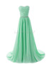 LOVONEY Vestido De Festa Chiffon Plus Size Long Evening Dress 2017 Elegant Sweetheart Formal Dresses Evening Party Gown S305