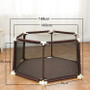 Baby Playpen Portable Plastic Fencing For Children Folding Baby Safety Fence Barriers For Securitis Ball Pool For Child