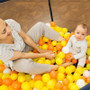 Baby Playpen Portable Plastic Fencing For Children Folding Baby Safety Fence Barriers For Securitis Ball Pool For Child