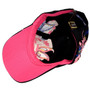 New  Black Stylish Various Butterflies Sequins Embroidery Color Block Baseball Cap For Women
