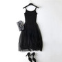 2018 New Sexy Spaghetti Strap Patchwork Mesh Dress Spring Summer Women Gauze Lace Tank Dress Basic Sundress Party Vestidos SF116