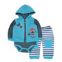 Baby Girl Clothes Set Coat Bodysuit Pants Children Cloth Suit Newborn Baby Boy Girls Clothing roupas bebes meninos kids clothes