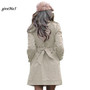 Spring Autumn Casacos Femininos New Fashion Style 3 Colors Trench Coat For Women Long Slim Double Breasted Coats 63