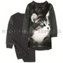 Girls Dresses animal cat nice Print baby Kids Clothes grid new Fashion Kids Long sleeve Girl clothing Children winter Designer