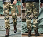 AFS JEEP Khaki Dark blue army style 100% Cotton cargo pant,camouflage 2017 autumn new design military original brand trousers