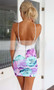 Backless short dress