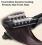 CERAMIC TOURMALINE IONIC FLAT IRON HAIR STRAIGHTENER