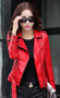 2017 spring Autumn leather jacket women motorcycle leather clothing women's plus size 3XL slim short jacket small leather jacket