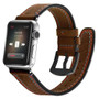 Handmade Double-line Horse Leather Apple Watch Band