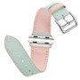 Double Color Women Leather Apple Watch Band