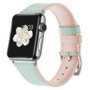 Double Color Women Leather Apple Watch Band