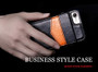 Wallet Card Slot Retro PU Leather Phone Cases for iPhone