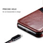 Wallet Card Slot Retro PU Leather Phone Cases for iPhone