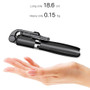 Bluetooth Selfie Stick with Tripod Plastic Alloy Phone Selfie-Stick