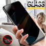 Anti Spy Tempered Glass For iPhone