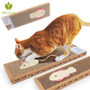 Pad Corrugated Paper Cat Scratcher Cat Kitten Scratch Board Soft Bed Mat Claws Care Pet Toys Scratching Post Toys Rat/Fish Type