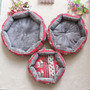 Pet Dog Round Beds Puppy Couch Cute 3 Pattern Soft Sofa Dog House Nests Kennel Mat for Chihuahua Small Dog Cat Beds Pet Products