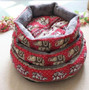 Pet Dog Round Beds Puppy Couch Cute 3 Pattern Soft Sofa Dog House Nests Kennel Mat for Chihuahua Small Dog Cat Beds Pet Products